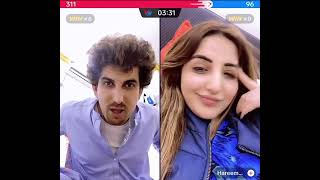 Hareem shah and qalil kalandar neway gap awshap videos