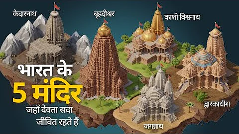 भारत के 5 रहस्यमय मंदिर जहां भगवान आज भी जीवित हैं