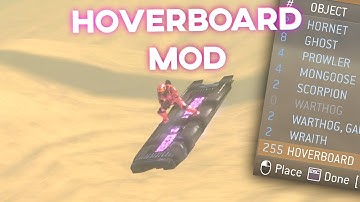 Halo 3 Hoverboard Mod!
