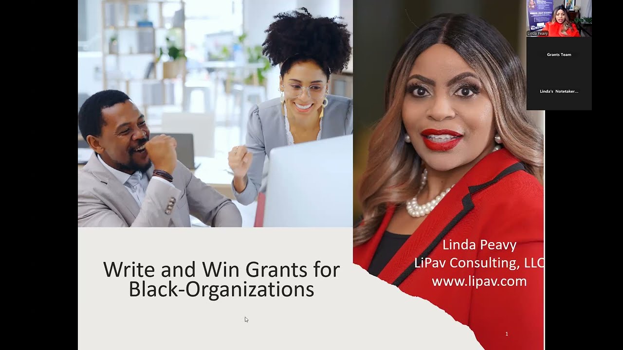 How to Write and Win Grants for Black and African organizations.