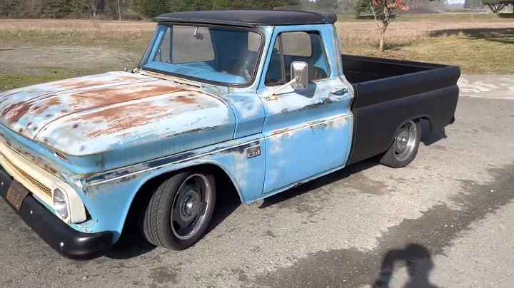 1966 c10 project truck with a blueprint 383 stroker