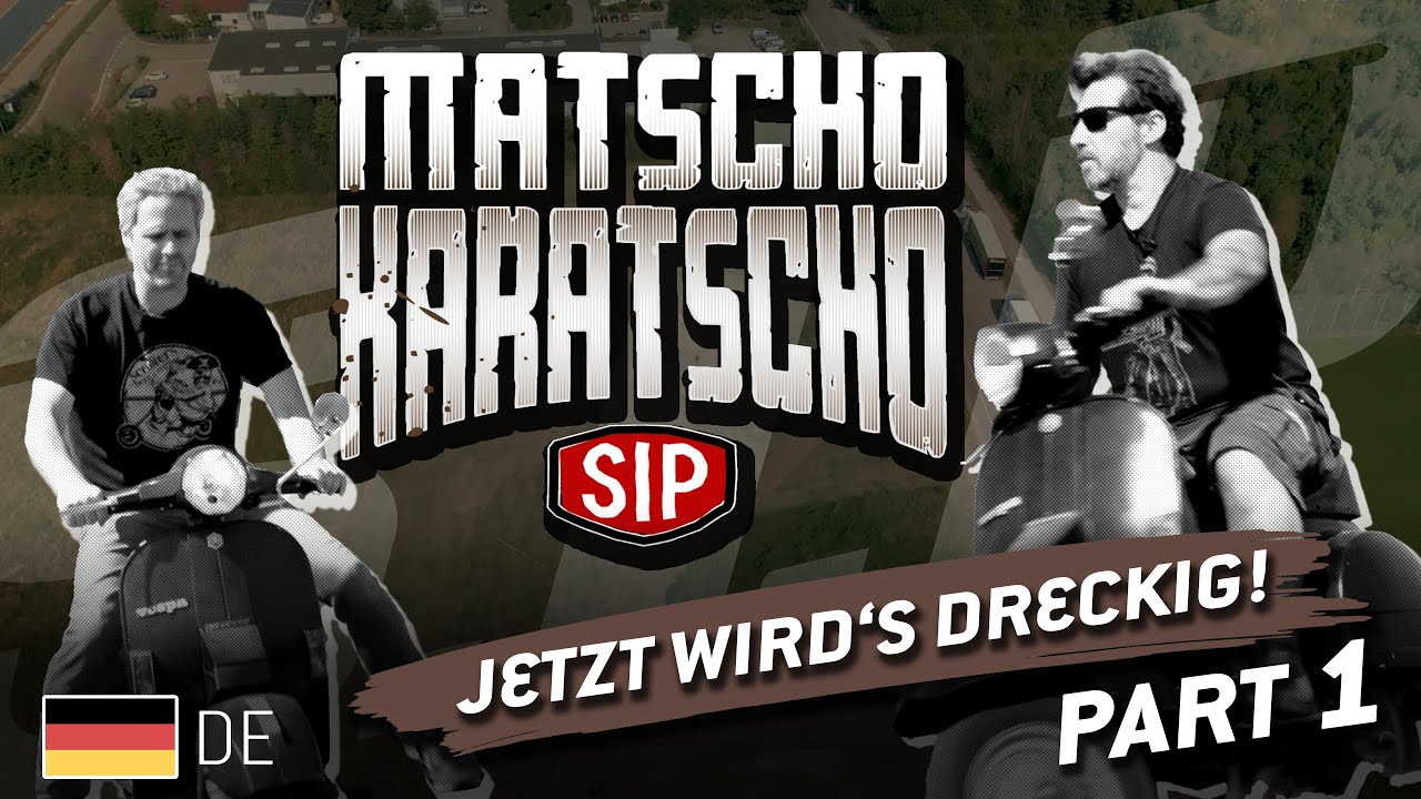 Wir bauen eine Vespa Cross Rennstrecke für's MATSCHO KARATSCHO bei SIP 🚦🏁 | Part 1
