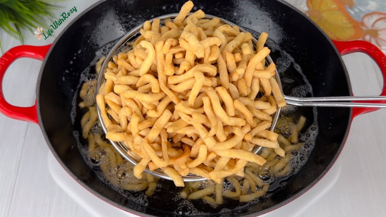 HOW TO MAKE CRUNCHY SAVORY CHIN CHIN