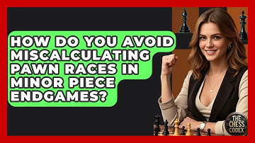How Do You Avoid Miscalculating Pawn Races In Minor Piece Endgames? - The Chess Codex