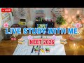 LIVE STUDY WITH ME ( DAY 2)📚📖 #pw #neet #studywithmelive #studywithme #vlog #neet2026