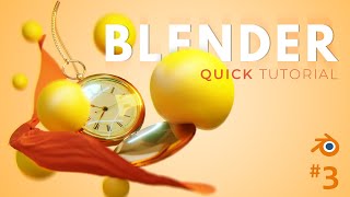 Blender Quick Tips #3 : Manipulation and adding objects to the scene