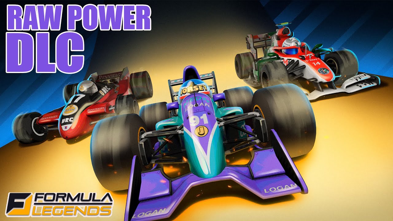 Así es "RAW POWER" el primer DLC de Formula Legends