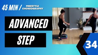 ADVANCED Step | Advanced Step Aerobics Class 140bpm