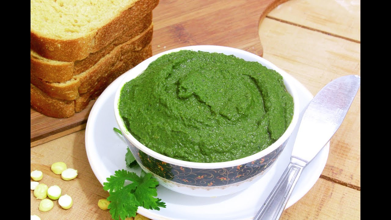 Mint coriander chutney green chutney chutney for sandwich YouTube