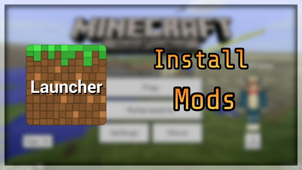 How To Install Mods On Blocklauncher 1 0 Minecraft Pe Pocket Edition Youtube