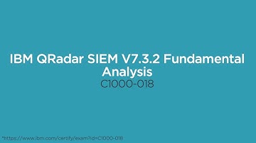 QRadar Skills: Incident Detection and Investigation with QRadar Course Preview