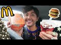 Trying MCDONALDS CHRISTMAS MENU!! (Not Impressed!!)