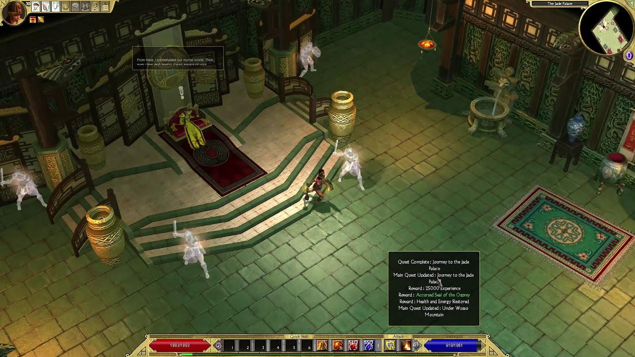 Where is the Jade Palace Titan Quest YouTube