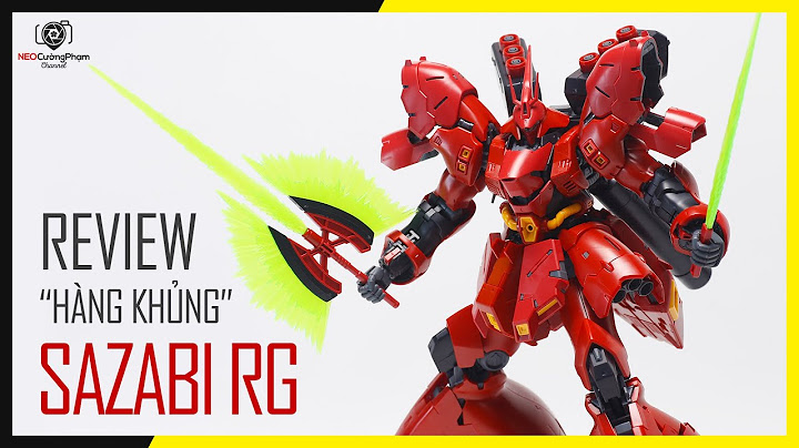 Rg sazabi tại sao được đánh giá cao