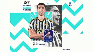 Dusan Vlahovic | Player of the Month: January 2024 | Serie A 2023/24