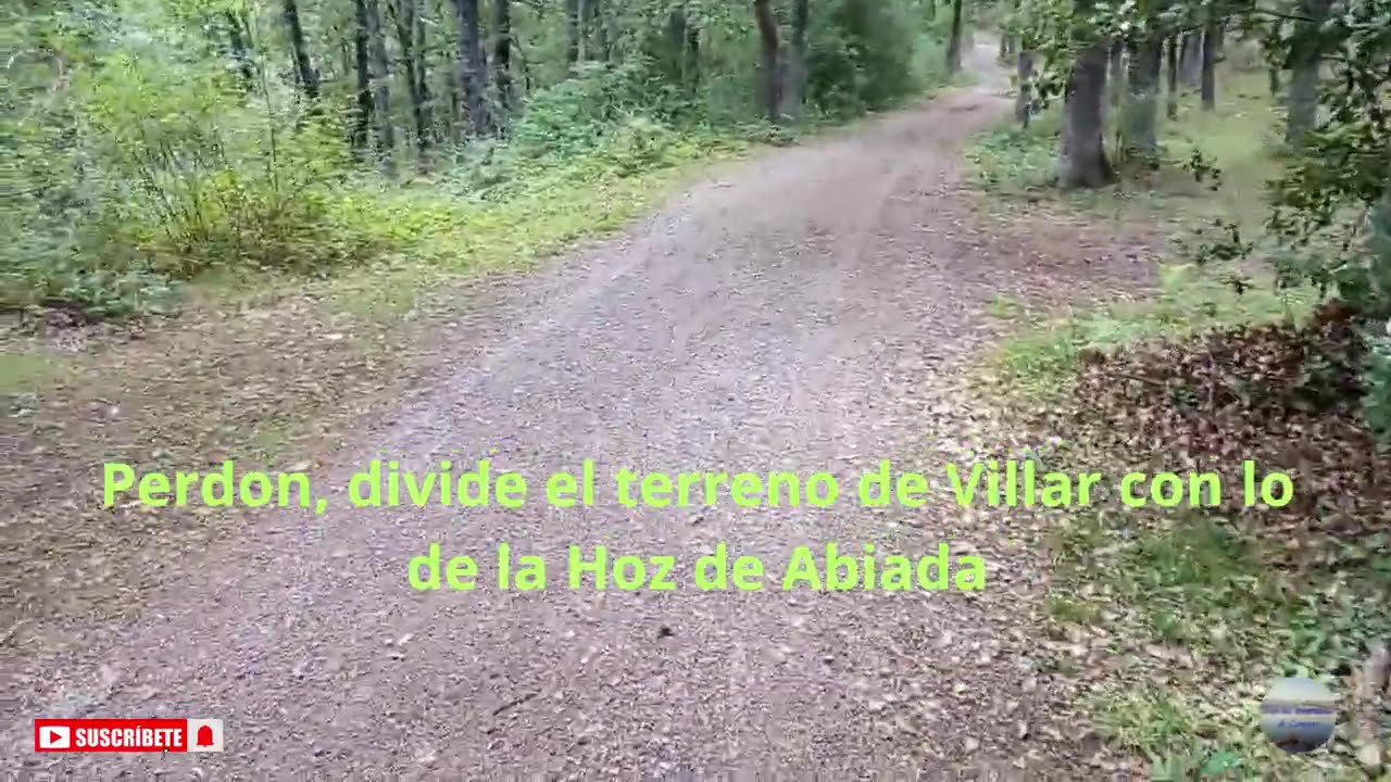 RUTA 🌳VILLAR A LA HOZ DE ABIADA 🖼️ TE ENCANTARÁ 🌳😀