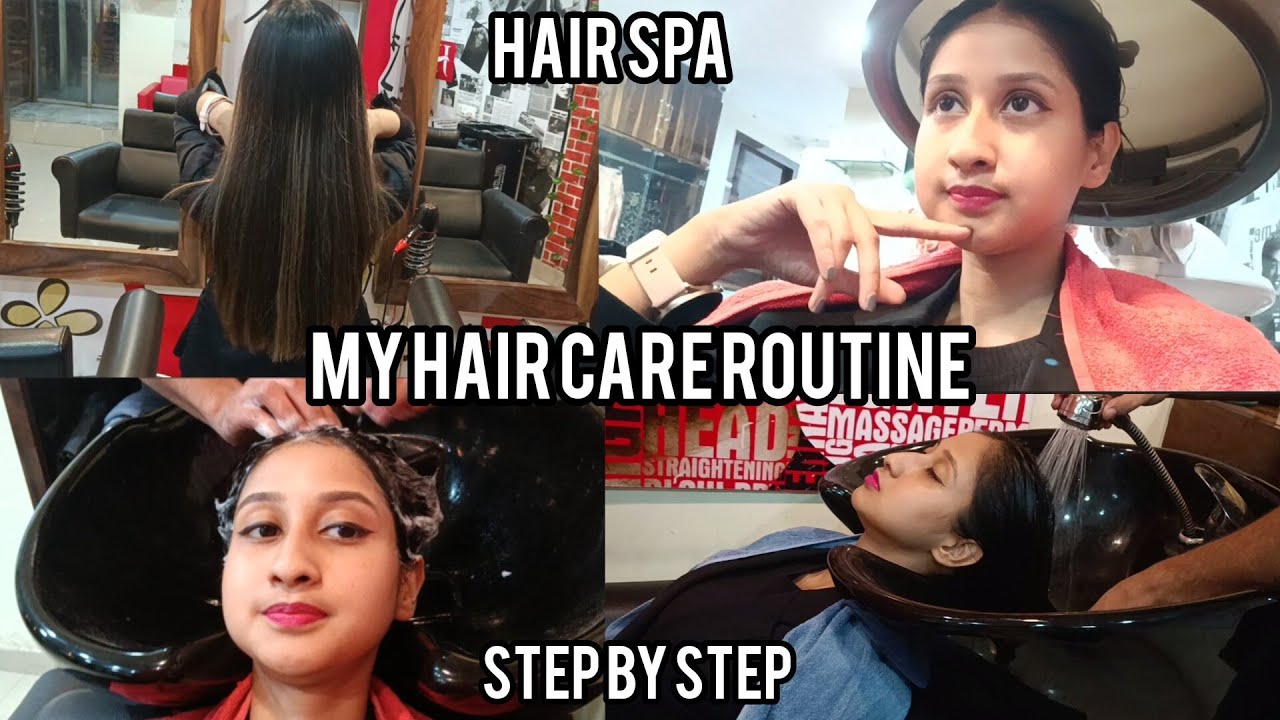 My Hair Care Routine Hair Spa Step by Step Pure Sense Sunscreen YouTube