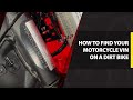 How to Find Your Motorcycle VIN on a Dirt Bike