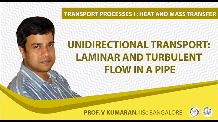 Unidirectional transport: Laminar and turbulent flow in a pipe Completed