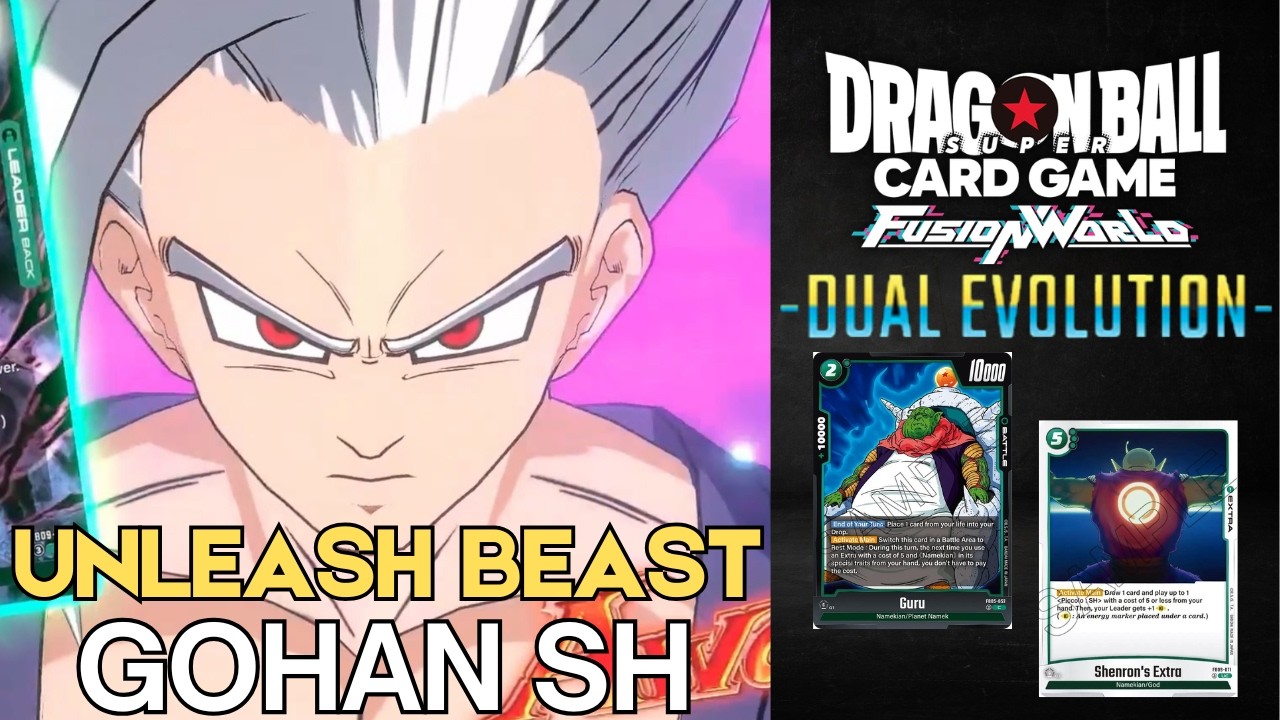 beast gohan dragon ball super card game Unleash the Beast! - Gohan SH - Guru Combo