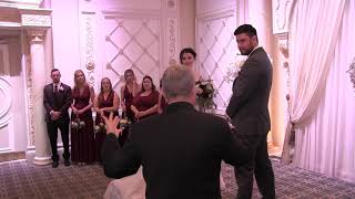 Wedding Vows at Paradise Banquet Hall in Woodbridge