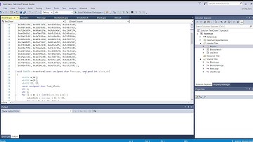 Testing BlockChain in Microsoft Visual Studio