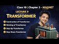  Transformer/Lecture-9/class-10/ chapter-2/Magnetic Effect of  electric Current ,Step up &amp; down .
