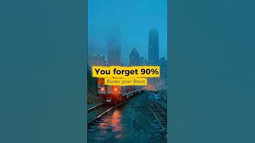 The Real Reason You Forget Everything You Learn #interestingfacts #mindfacts