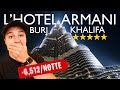 Sono stato all’HOTEL sul GRATTACIELO PIÙ ALTO del MONDO | Armani Burj Khalifa