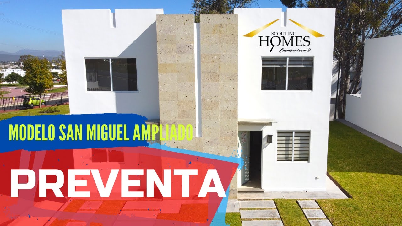 Casas nuevas en PREVENTA - Querétaro precio $ 1,050, - YouTube