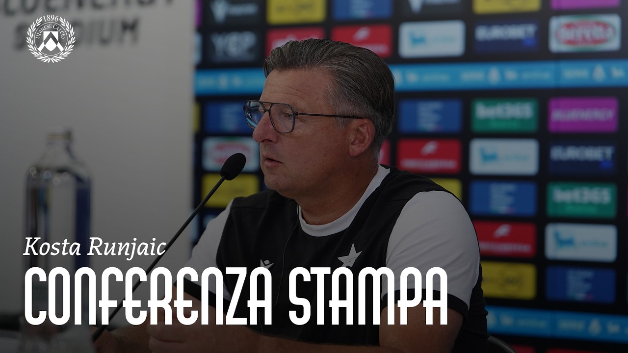 Conferenza stampa pre-partita di mister Runjaic | Udinese-Cagliari