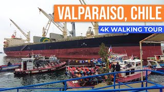 Prat Pier to Cerro Concepcion! Walk with me in Valparaiso, Chile!