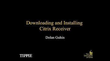 Citrix: Download and Installation on Mac