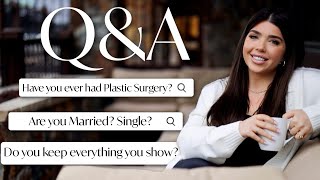 Q&A  Plastic Surgery, Relationship Status, Youtube & MORE! + Unboxing 100K YOUTUBE PLAY BUTTON!!