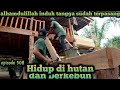 kerumitan memasang induk tangga berliku di sore hari warta petani muda hidup di hutan