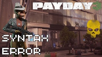 Payday 3 - Syntax Error! | Normal, Loud, All Bags, SINS AI Core