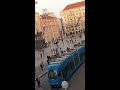 Tramway: Trams in Croatia Arriving in Platform - Tramvaj u Hrvatskoj #Shorts#tramway