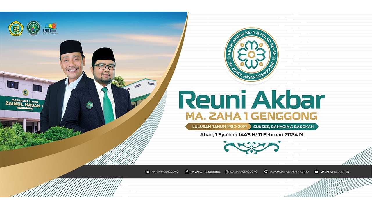 LIVE I REUNI AKBAR KE 4 & MILAD KE 56 MA ZAHA 1 GENGGONG