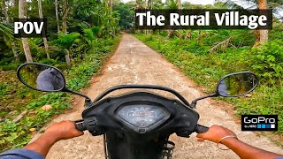 The Rural Village Ride| Hilli Village| OFF Road| Activa 3G|GoPro |4K|