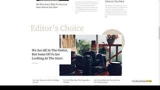 Karma - Blog and Magazine Elementor Template Kit technology fashion Website Builder