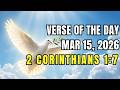 Tagesvers 15 März 2026 2 Korinther 1 7