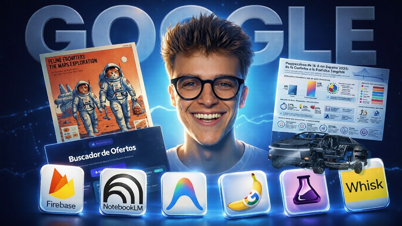 Google acaba de reventar la IA con estas 12 herramientas GRATIS. Esto puedes hacer 💣