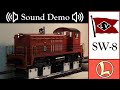 Lionel Legacy Lehigh Valley SW8 (2133860) Sound Demo