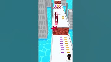 Ladder Master 3D Game Part 144 🤯🤯 #shorts