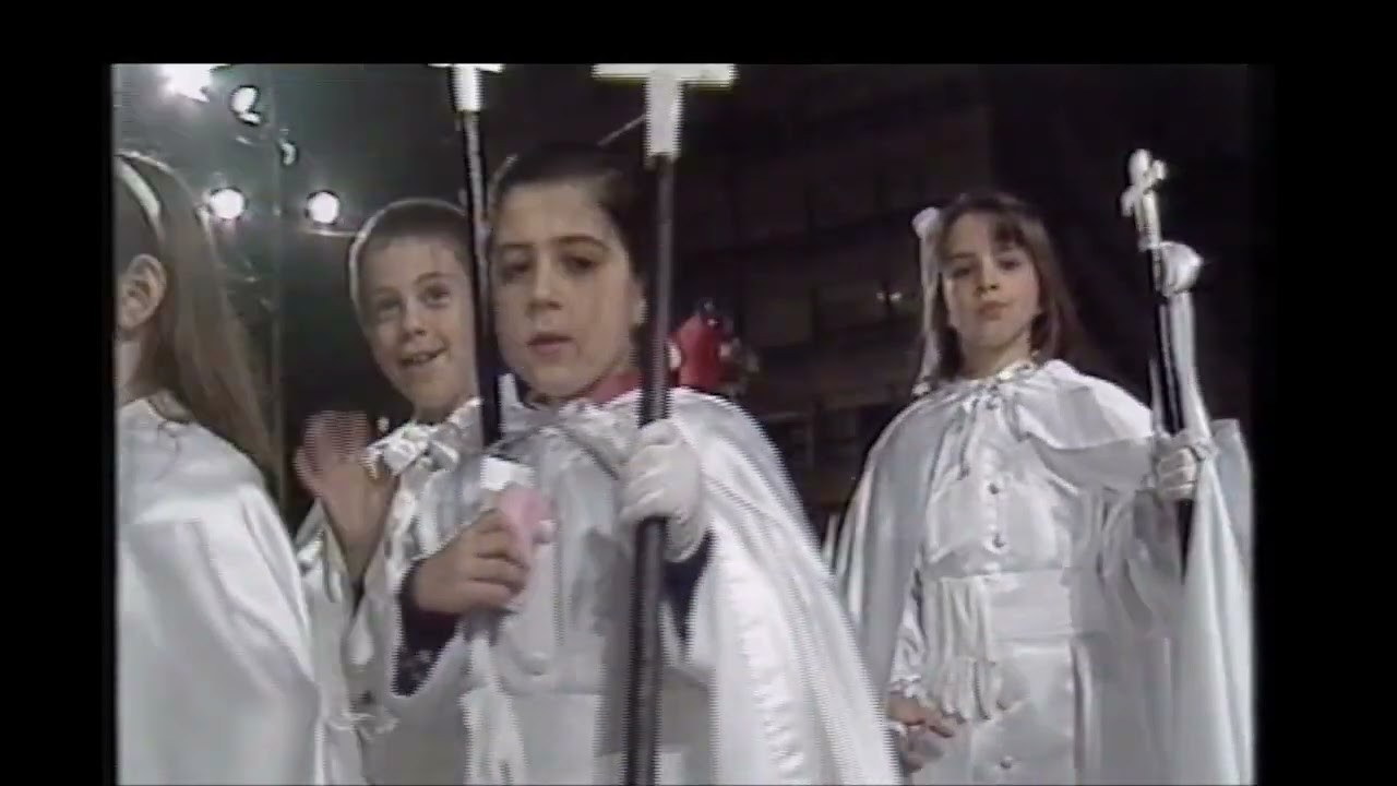 Semana Santa Ferrolana 1996. TVG. Jueves Santo. Cofradías de Dolores