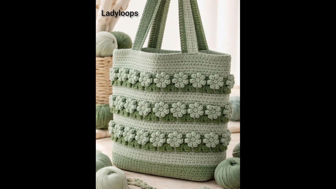 New Design Crochet Tote Bags 