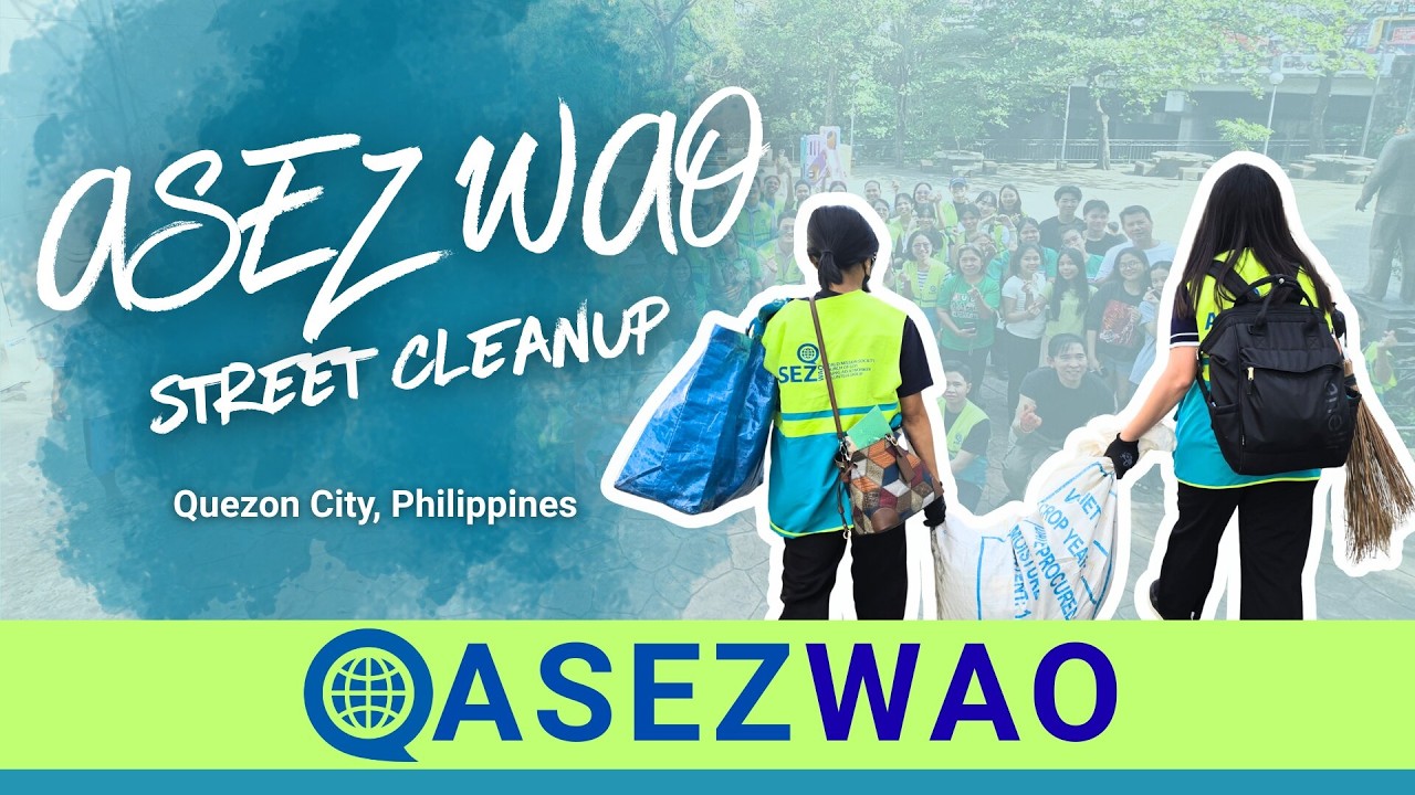 [ASEZ WAO] Pagkakaisa Para sa Kalikasan! Environmental Cleanup sa Pinagkaisahan (Jan 18, 2026)