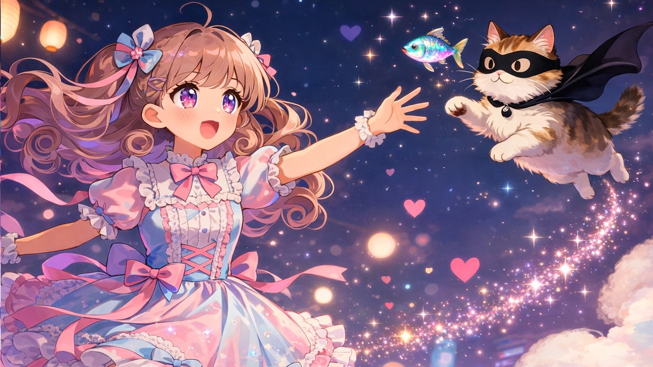 どろぼうねこ 🐾✨ ポップ全開！きゅんとするキラキラEDM