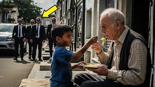 SEM-TETO TRATAVA IDOSO SEM MEMÓRIA COMO FAMÍLIA — ATÉ A CHEGADA INESPERADA DE UM MILIONÁRIO E...