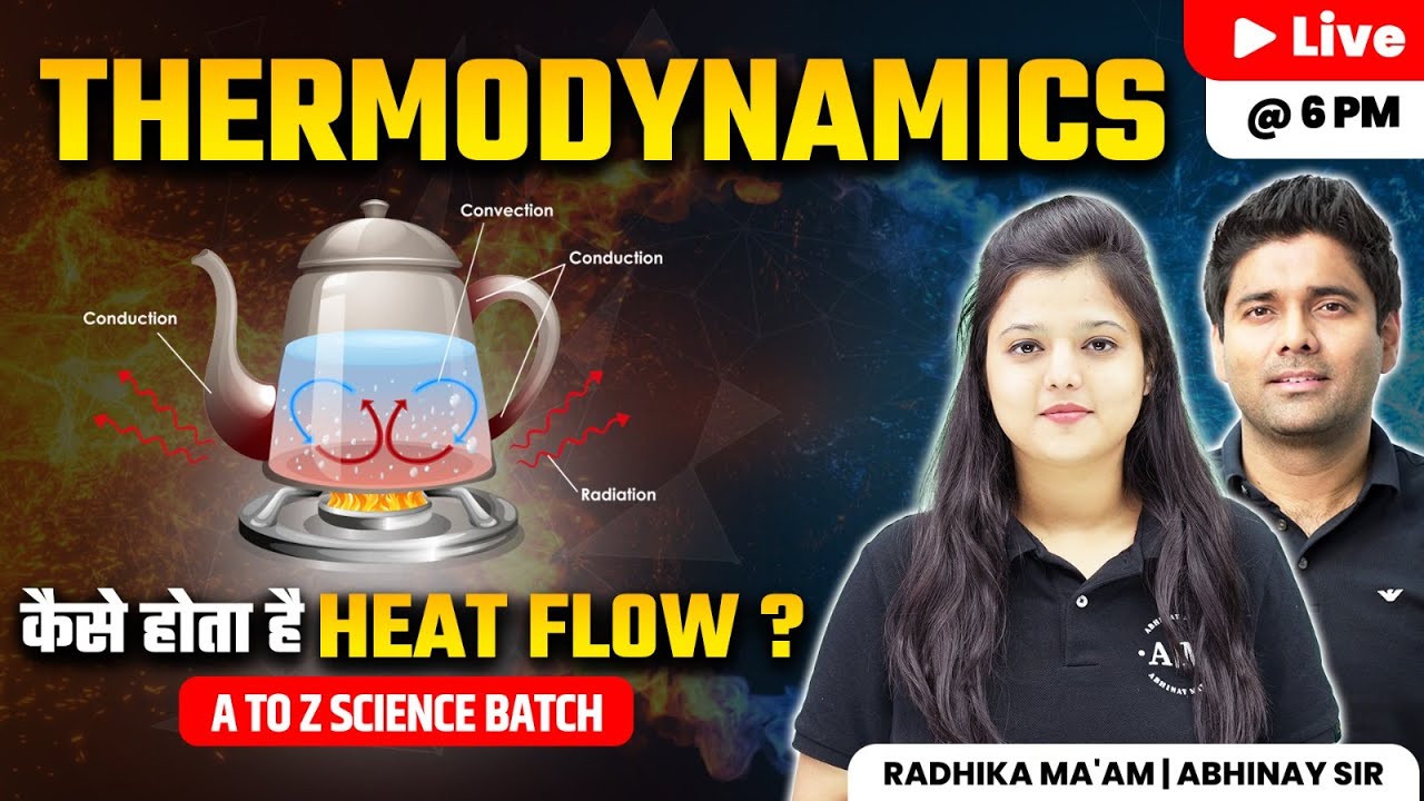 SSC Science | Physics | Thermodynamics | Day-13 | A to Z Batch | SSC CGL , CHSL , MTS |Radhika ma'am
